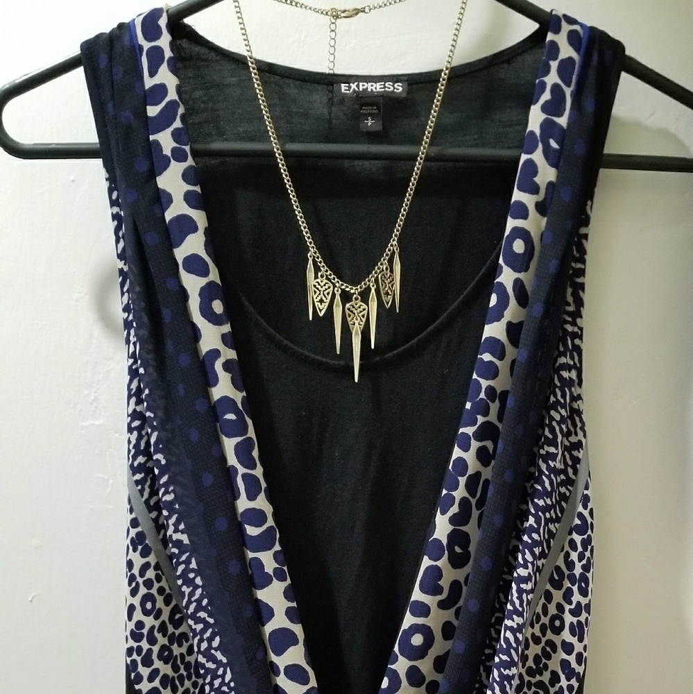 Express Ruffle Tank Top
